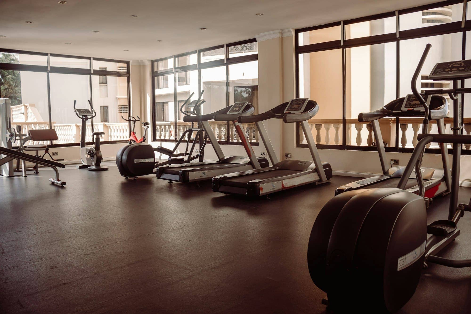 Ledge Rack · wide interior, modern home gym