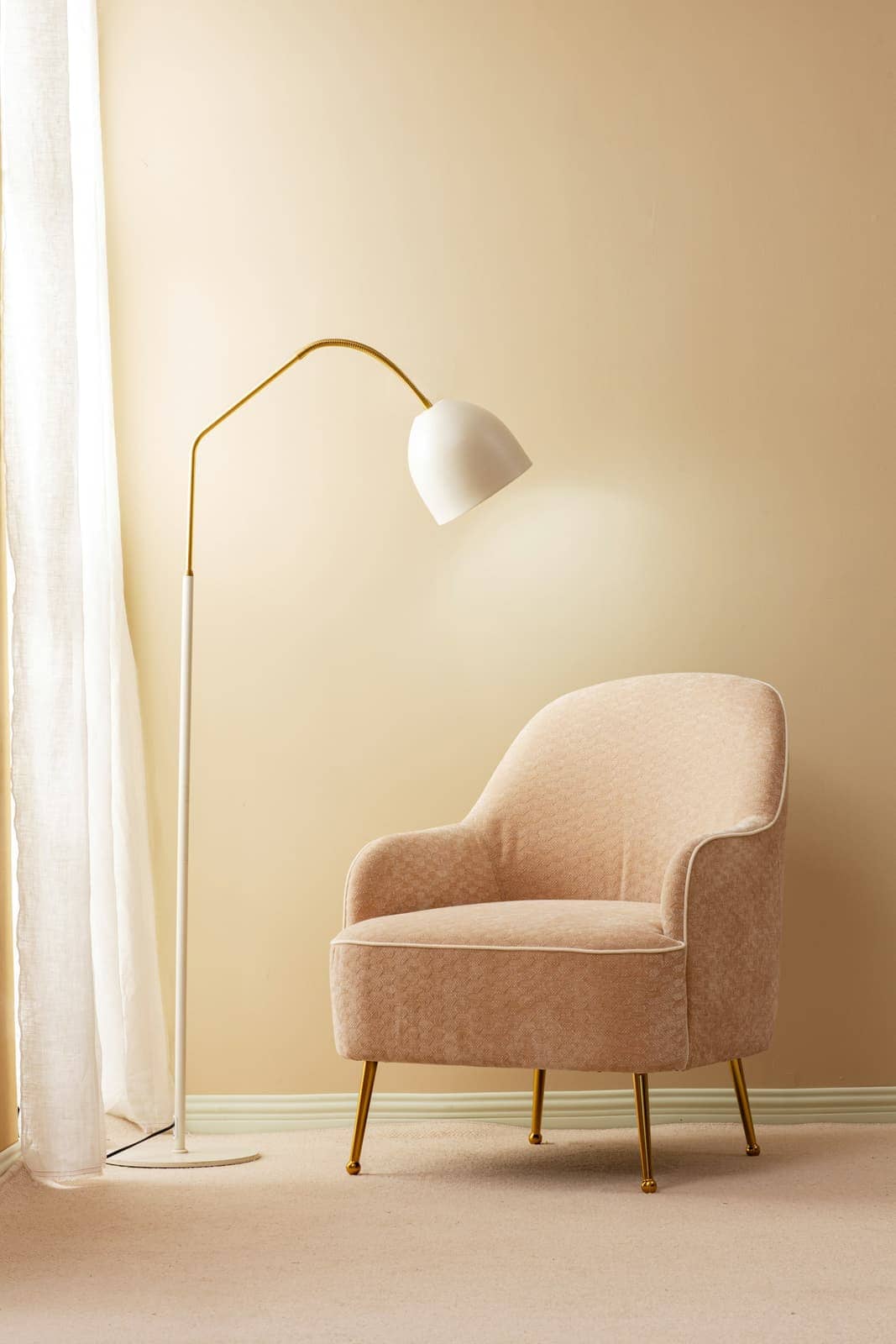 Plinth Lamp · installed in a finished space
